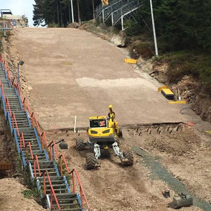 Menzi Muck-Schreitbagger in Bad Salzungen 