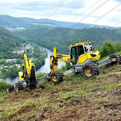 Schreitbagger m Einsatz in 92224 Amberg 