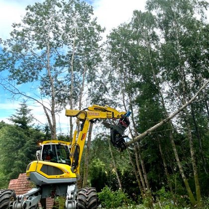 Schreitbagger m Einsatz in 63739 Aschaffenburg 