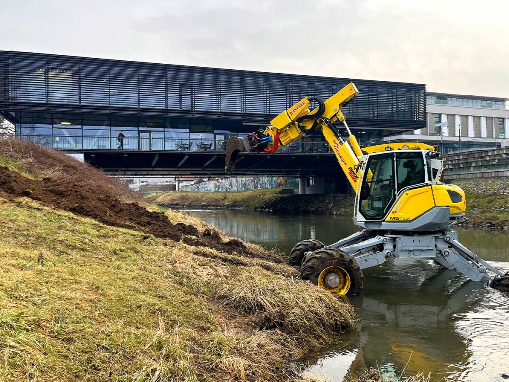 Schreitbaggerarbeiten in 61118 Bad Vilbel