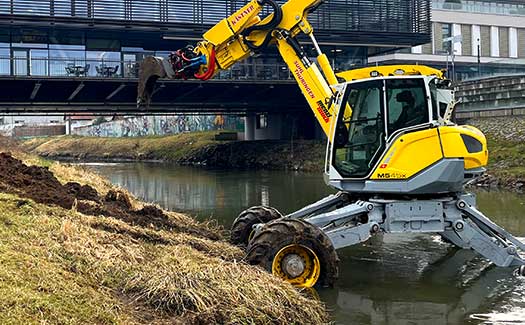 Wasserbau und Gewässerpflege
